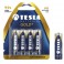 TESLA Battery1.5V2700 mAh (4 pcs)-LR06,AA,Alkaline